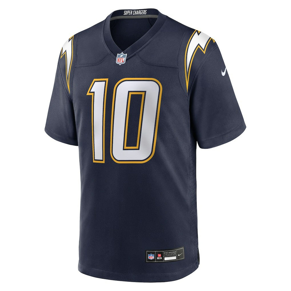 Justin Herbert Los Angeles Chargers Alternate Super Chargers Game Player Jersey - Navy - Nike