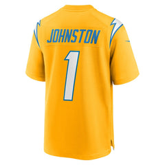 Quentin Johnston Los Angeles Chargers Alternate Charger Power Game Player Jersey - Gold - Nike
