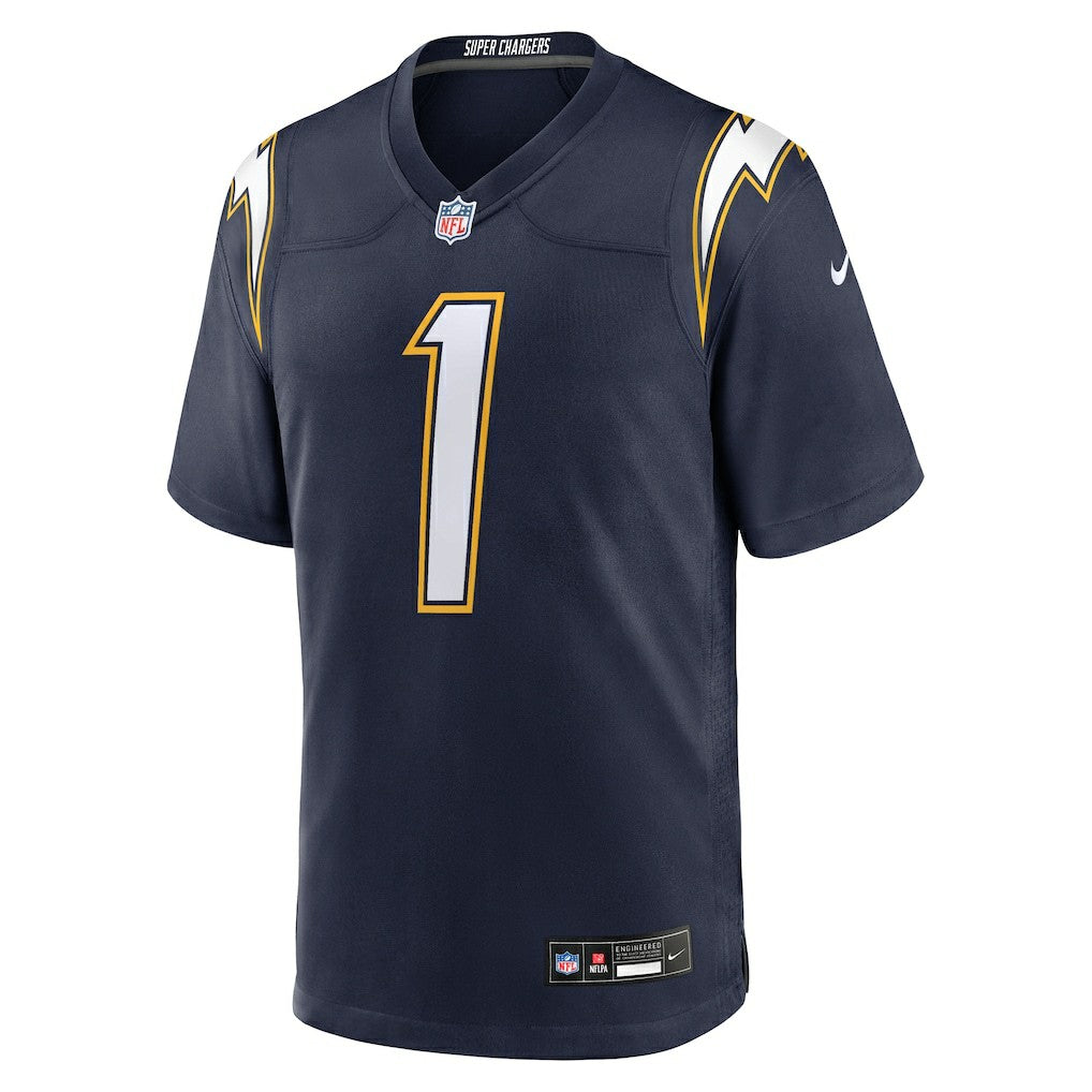 Quentin Johnston Los Angeles Chargers Alternate Super Chargers Game Player Jersey - Navy - Nike