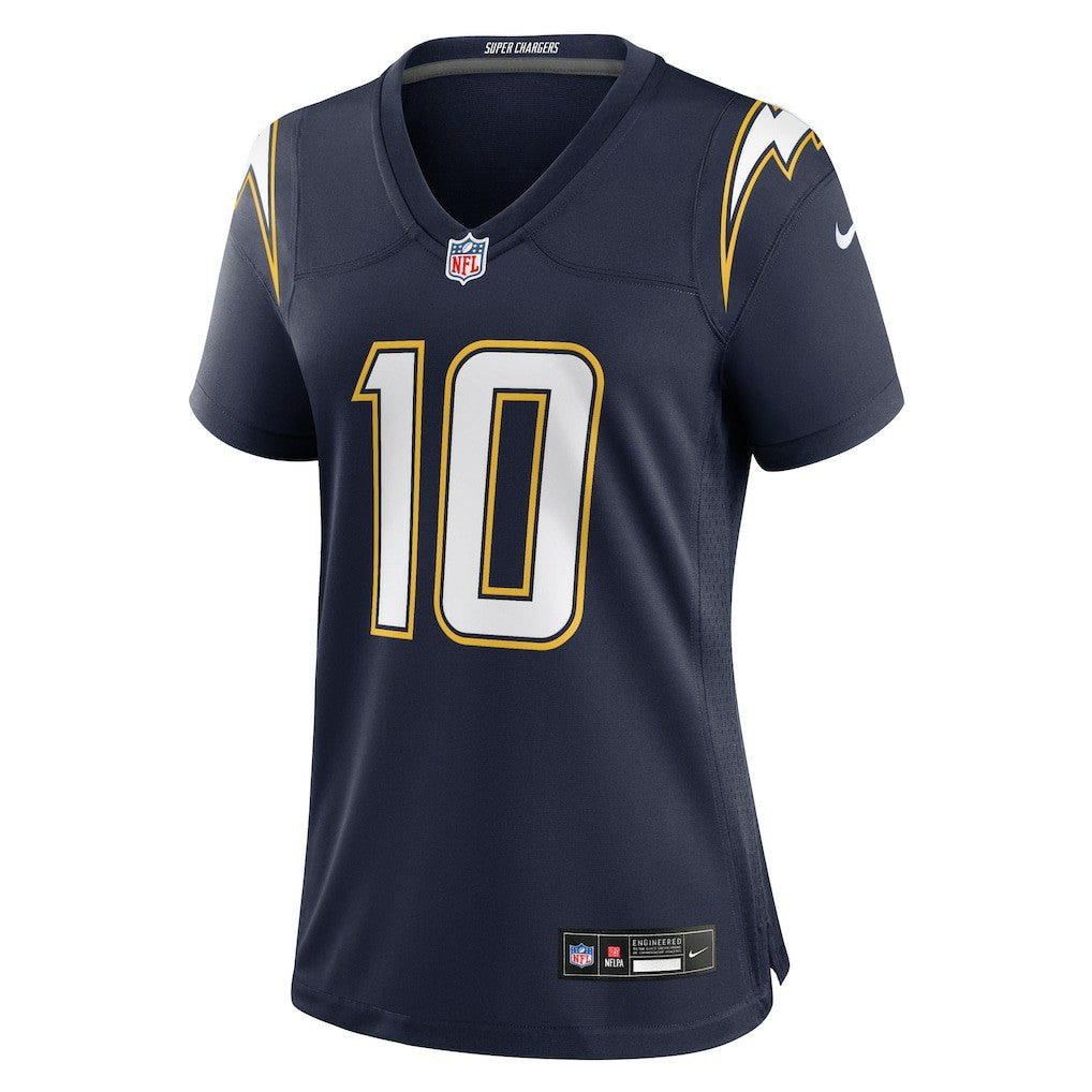 Justin Herbert Los Angeles Chargers Women's Alternate Super Chargers Game Jersey - Navy - Nike