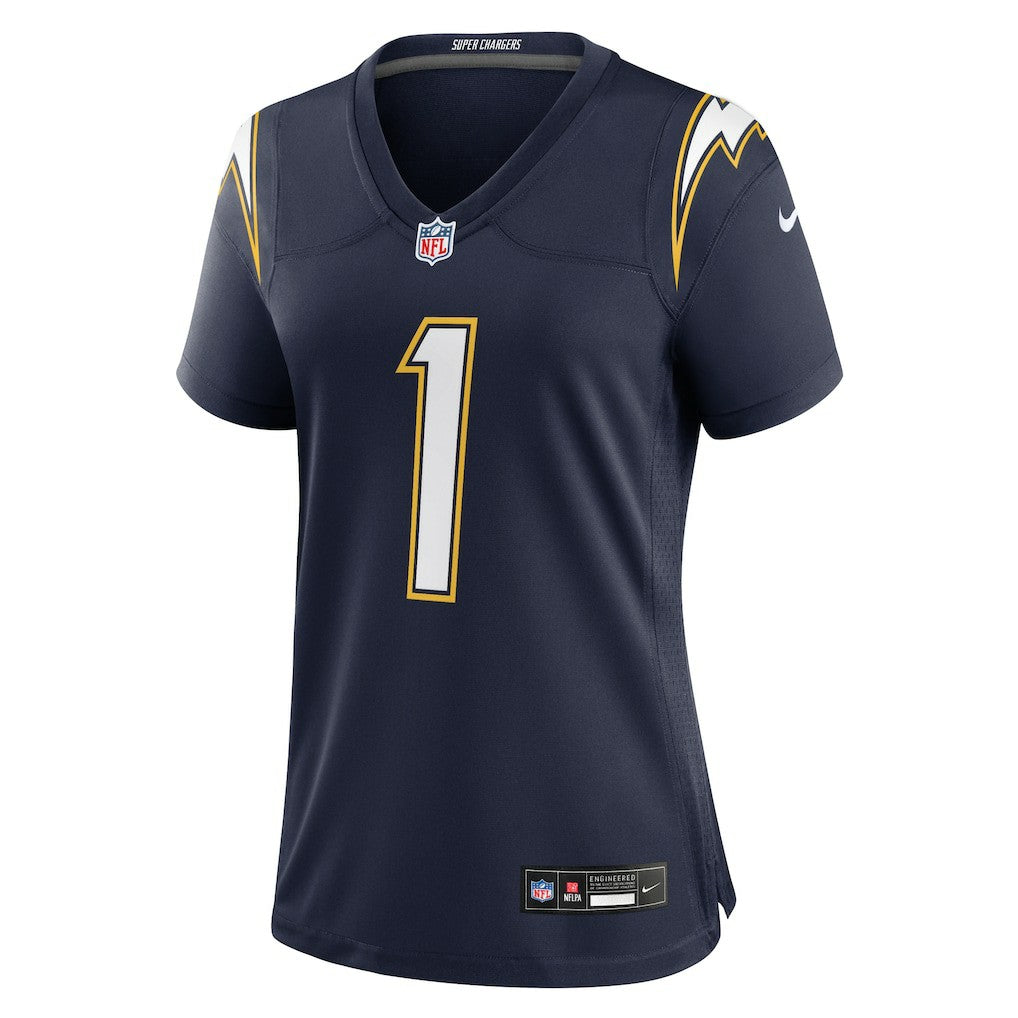 Quentin Johnston Los Angeles Chargers Women's Alternate Super Chargers Game Jersey - Navy - Nike