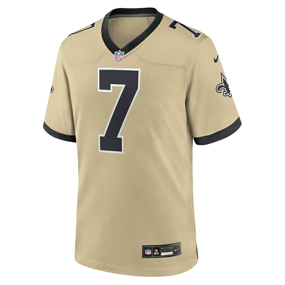 Taysom Hill New Orleans Saints Gameday Golds Alternate Game Player Jersey - Gold - Nike