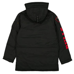New Era Chicago Bulls x Alpha Industries Altitude Mod Full-Snap Parka Black