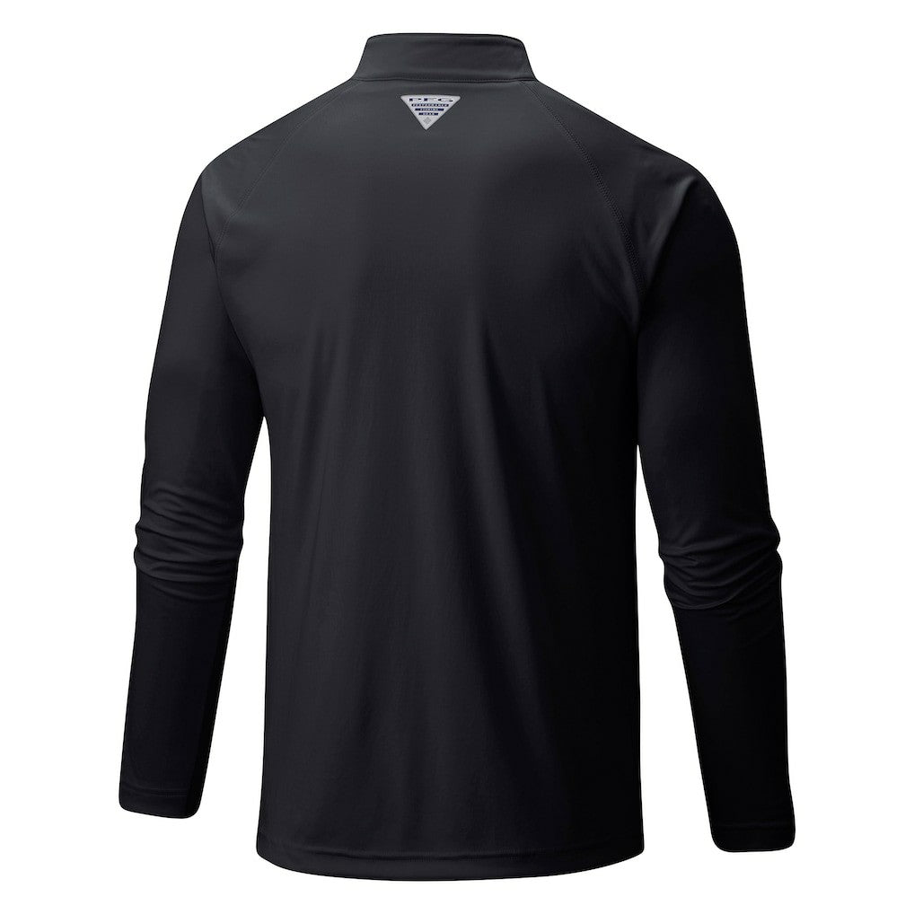 Columbia Boston Celtics Terminal Tackle Raglan Omni-Shade Quarter-Zip Jacket Black