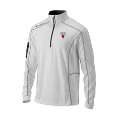 Columbia Chicago Bulls Omni-Wick Shotgun Quarter-Zip Pullover White
