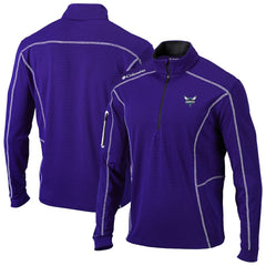 Columbia Charlotte Hornets Omni-Wick Shotgun Quarter-Zip Pullover Purple