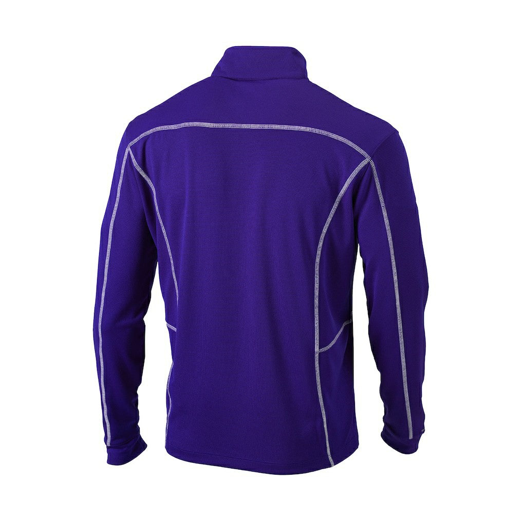 Columbia Charlotte Hornets Omni-Wick Shotgun Quarter-Zip Pullover Purple
