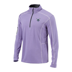 Columbia Charlotte Hornets Omni-Wick Shotgun Quarter-Zip Pullover Lavender