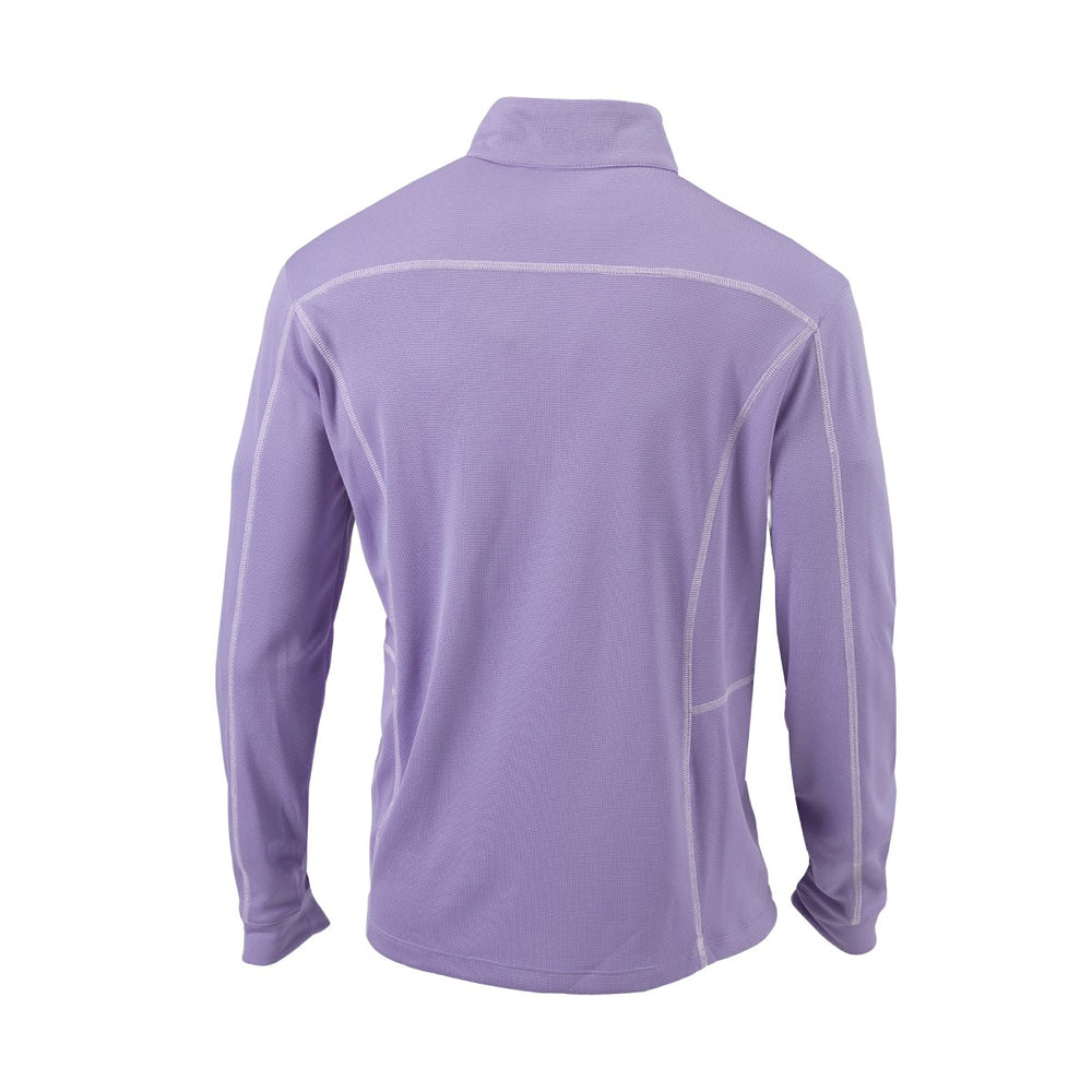 Columbia Sacramento Kings Omni-Wick Shotgun Quarter-Zip Pullover Lavender