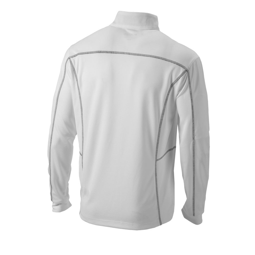 Columbia Brooklyn Nets Omni-Wick Shotgun Quarter-Zip Pullover White