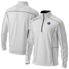 Columbia Washington Wizards Omni-Wick Shotgun Quarter-Zip Pullover White