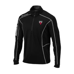 Columbia Chicago Bulls Omni-Wick Shotgun Quarter-Zip Pullover Black