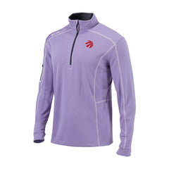 Columbia Toronto Raptors Omni-Wick Shotgun Quarter-Zip Pullover Lavender