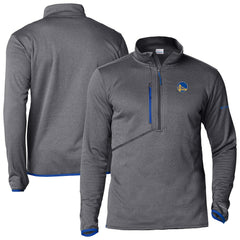 Columbia Golden State Warriors Park View Half-Zip Top Gray