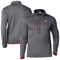 Columbia Chicago Bulls Park View Half-Zip Top Gray