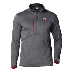 Columbia Chicago Bulls Park View Half-Zip Top Gray