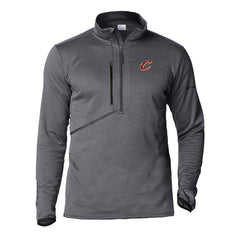 Columbia Cleveland Cavaliers Park View Half-Zip Top Gray
