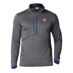 Columbia Detroit Pistons Park View Half-Zip Top Gray