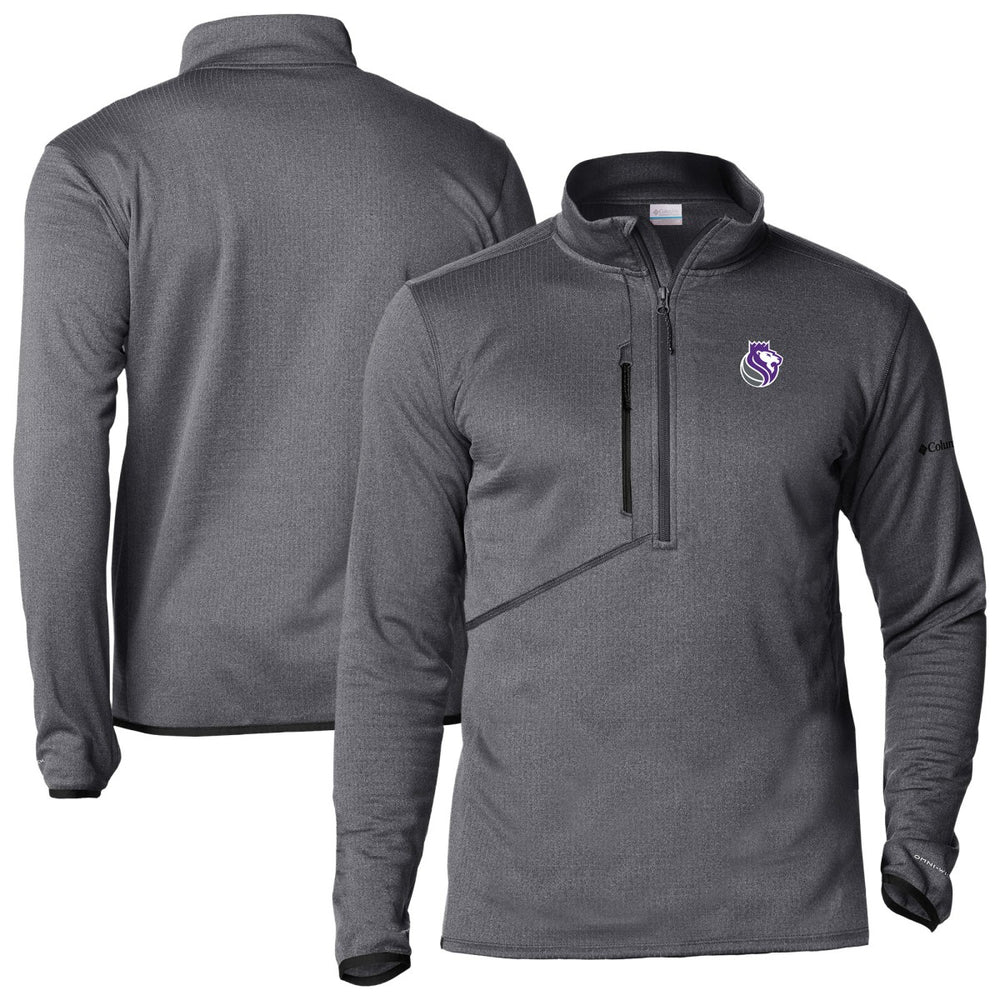 Columbia Sacramento Kings Park View Half-Zip Top Gray