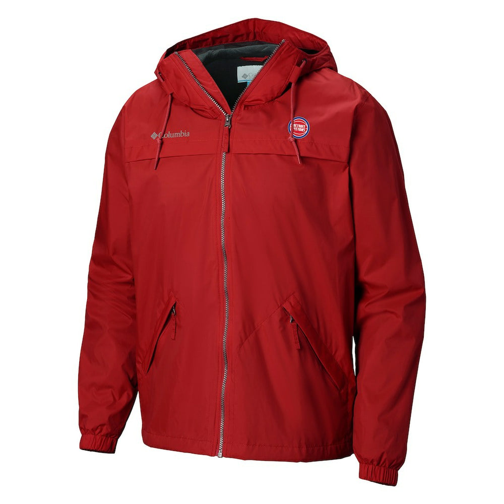 Columbia Detroit Pistons Oroville Creek Lined Full-Zip Jacket Red