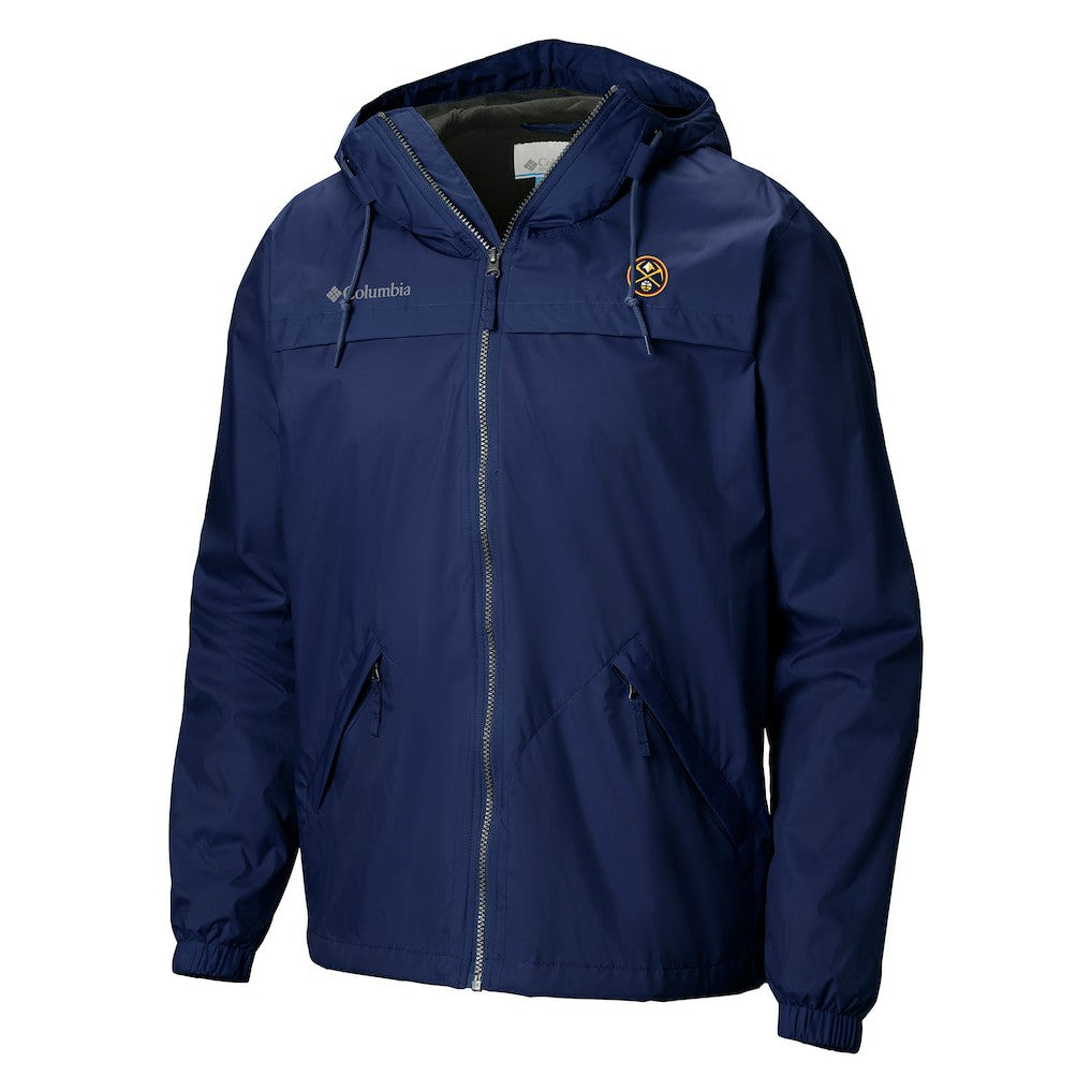 Columbia Denver Nuggets Oroville Creek Lined Full-Zip Jacket Navy