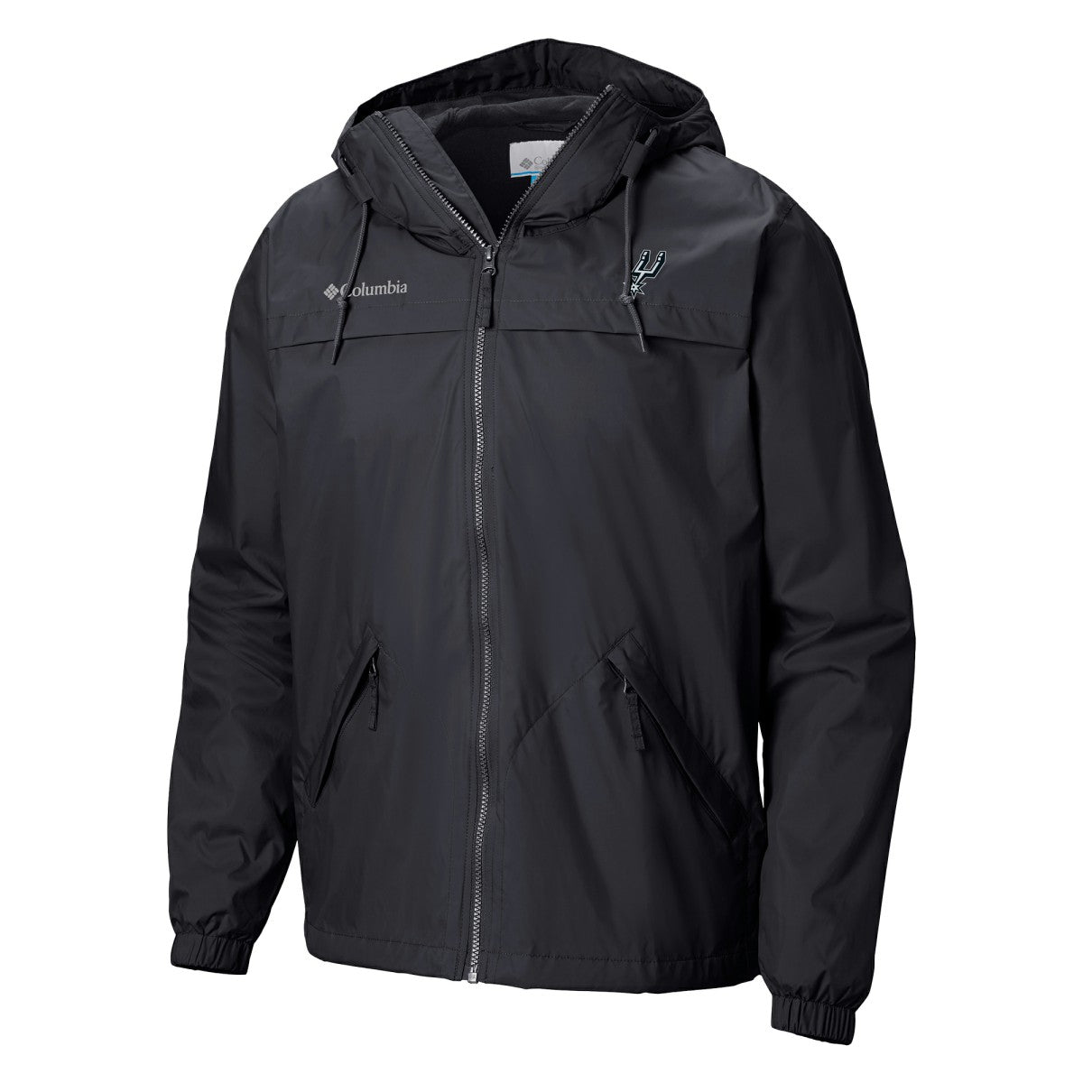 Columbia San Antonio Spurs Oroville Creek Lined Full-Zip Jacket Black