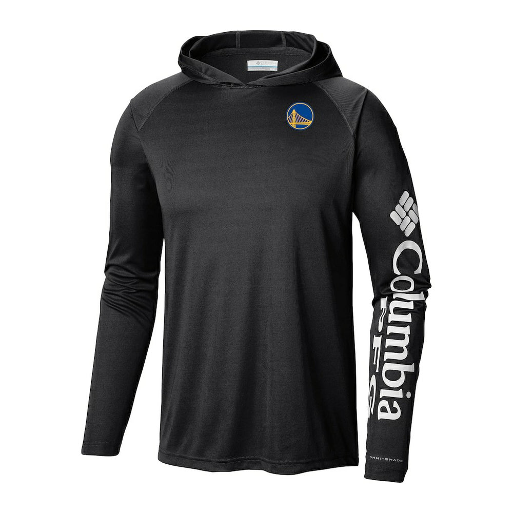 Columbia Golden State Warriors Terminal Tackle Long Sleeve Hoodie T-Shirt Black