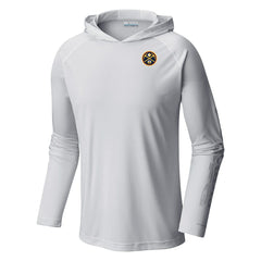 Columbia Denver Nuggets Terminal Tackle Long Sleeve Hoodie T-Shirt White