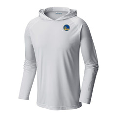Columbia Golden State Warriors Terminal Tackle Long Sleeve Hoodie T-Shirt White