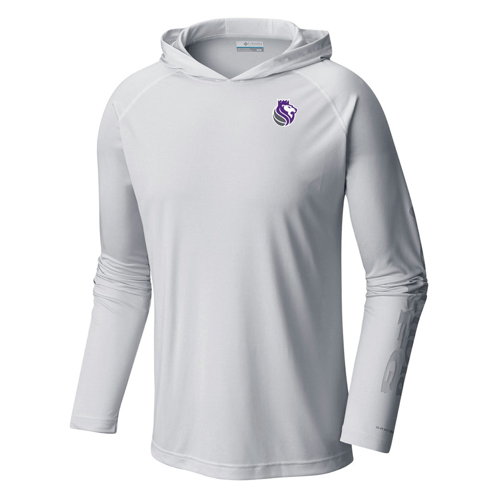 Columbia Sacramento Kings Terminal Tackle Long Sleeve Hoodie T-Shirt White