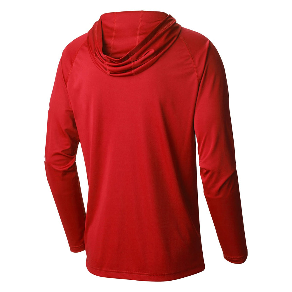 Columbia Washington Wizards Terminal Tackle Long Sleeve Hoodie T-Shirt Red