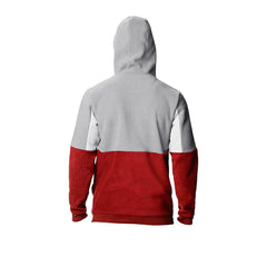 Columbia Atlanta Hawks Lodge Quarter-Zip Hoodie Red