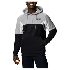 Columbia Charlotte Hornets Lodge Quarter-Zip Hoodie Black