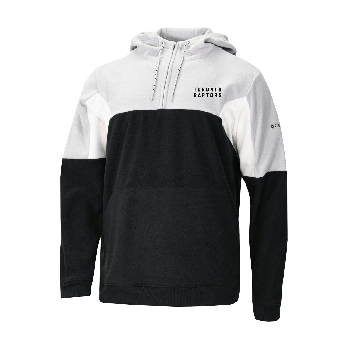 Columbia Toronto Raptors Lodge Quarter-Zip Hoodie Black