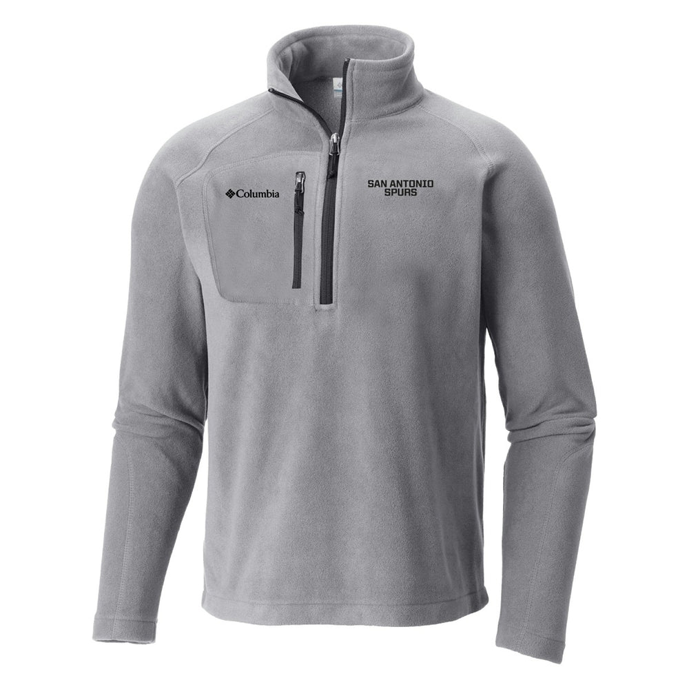 Columbia San Antonio Spurs Fast Trek III Half-Zip Fleece Pullover Gray