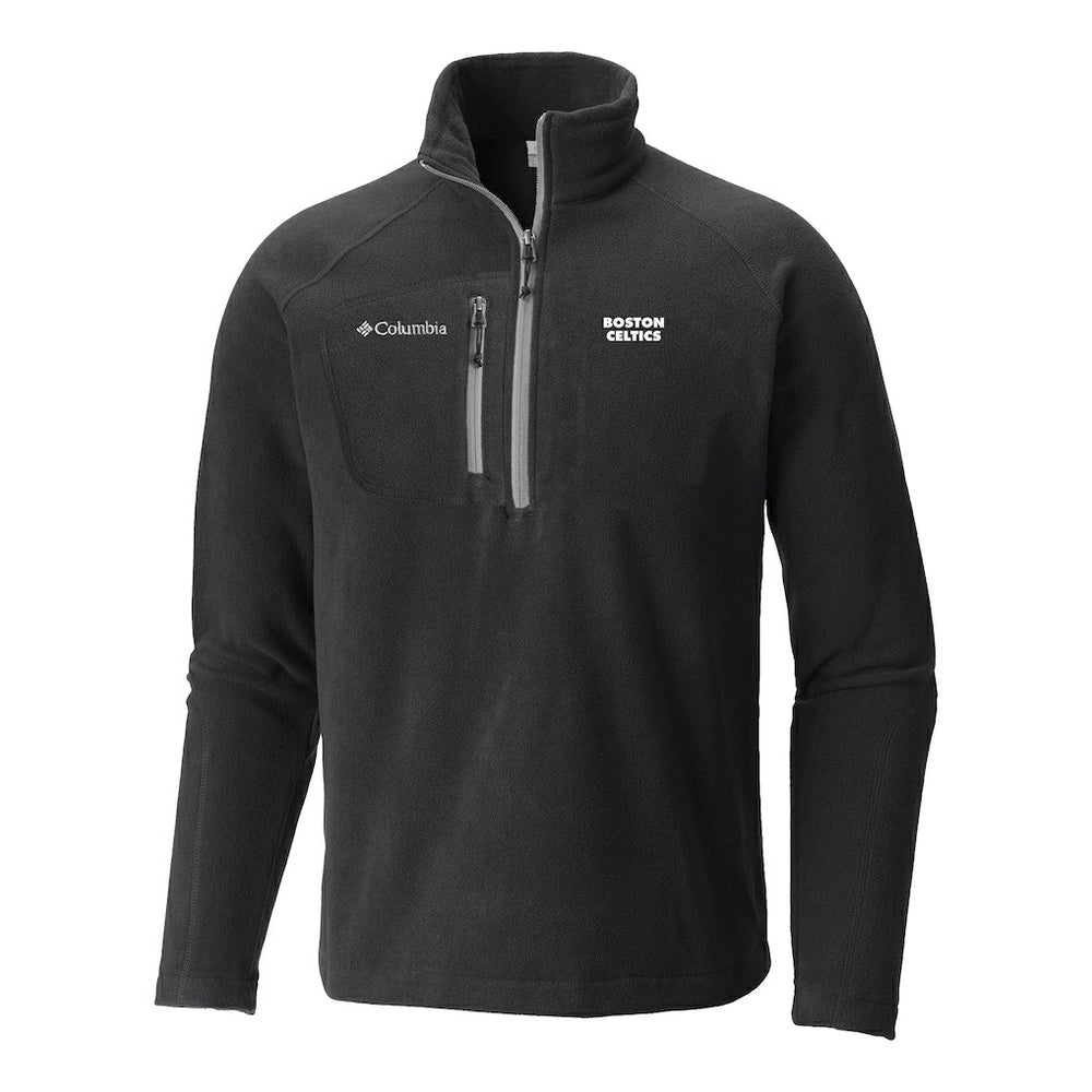 Columbia Boston Celtics Fast Trek III Half-Zip Fleece Pullover Black