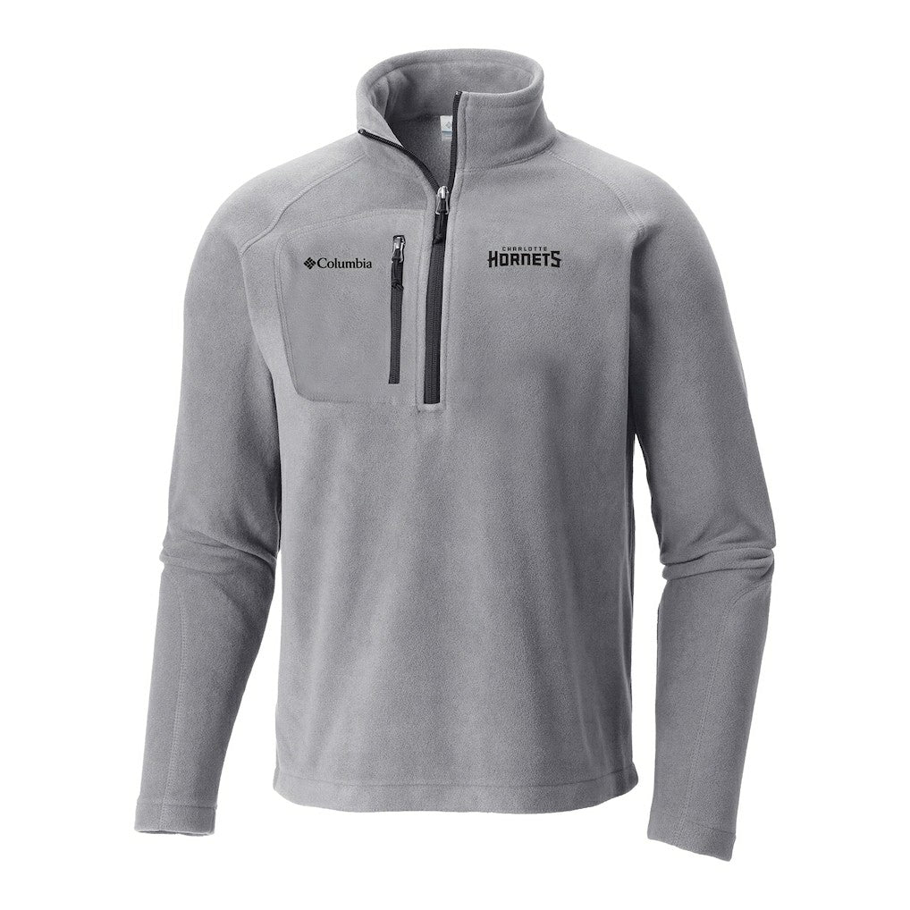 Columbia Charlotte Hornets Fast Trek III Half-Zip Fleece Pullover Gray