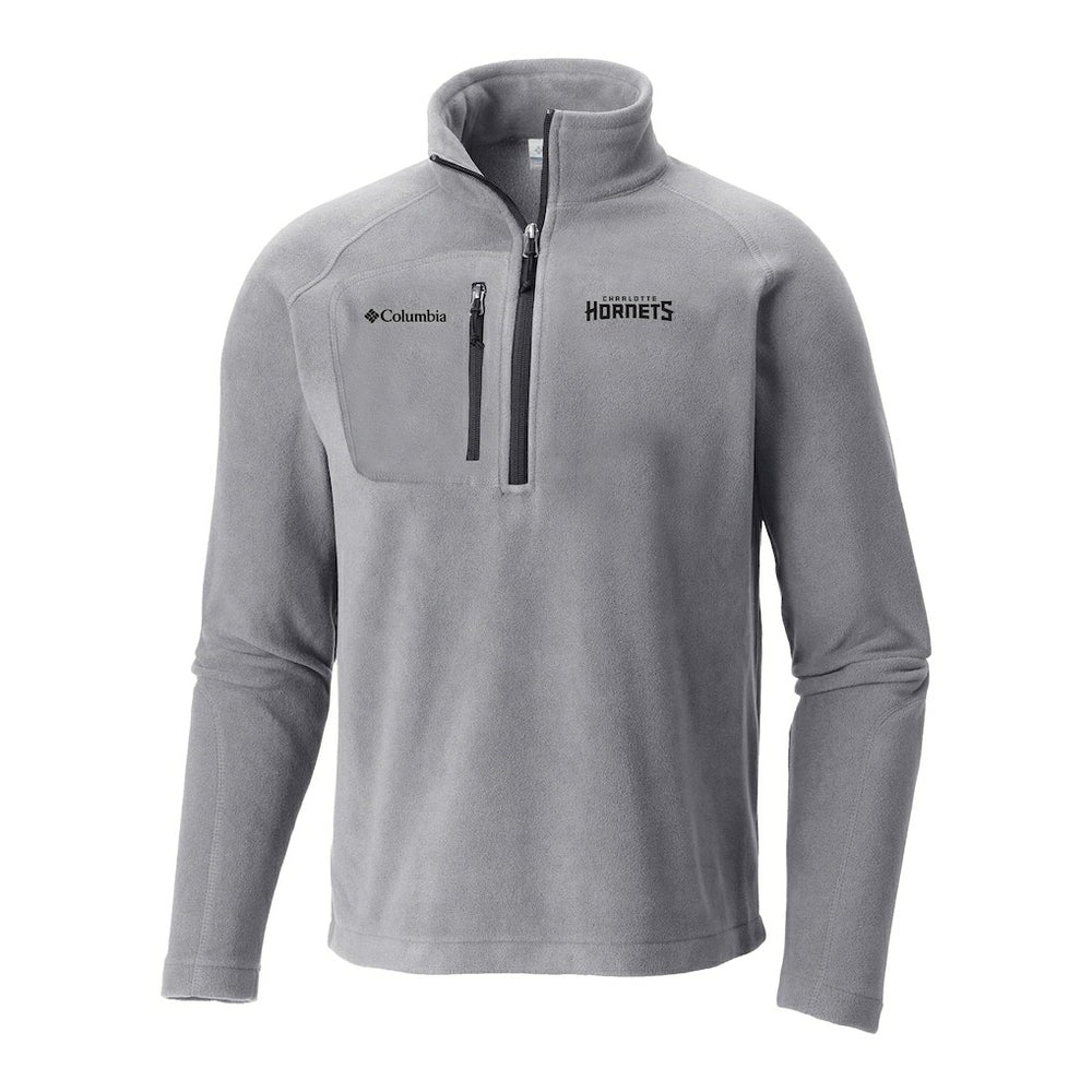 Columbia Charlotte Hornets Fast Trek III Half-Zip Fleece Pullover Gray