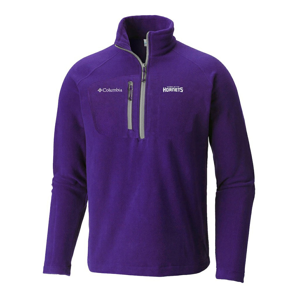 Columbia Charlotte Hornets Fast Trek III Half-Zip Fleece Pullover Purple
