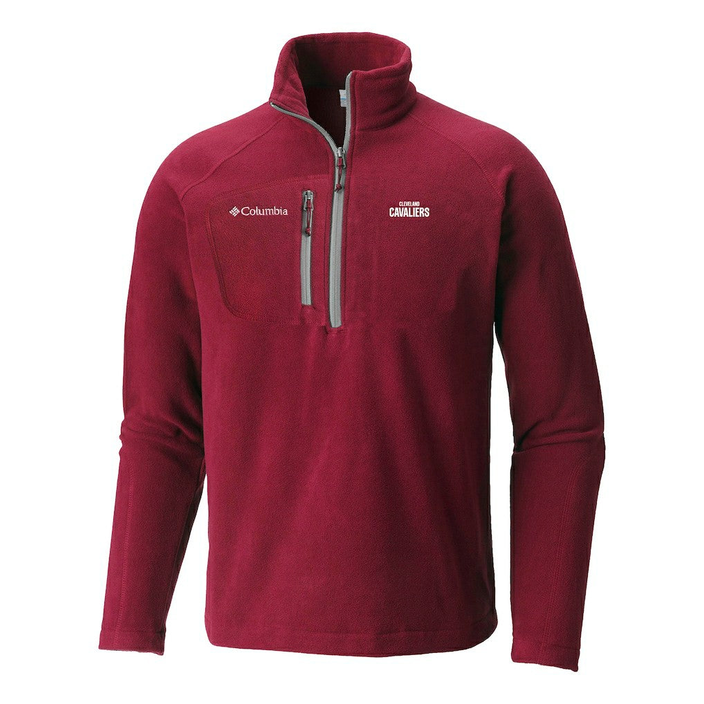 Columbia Cleveland Cavaliers Fast Trek III Half-Zip Fleece Pullover Wine