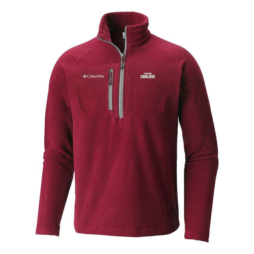 Columbia Cleveland Cavaliers Fast Trek III Half-Zip Fleece Pullover Wine