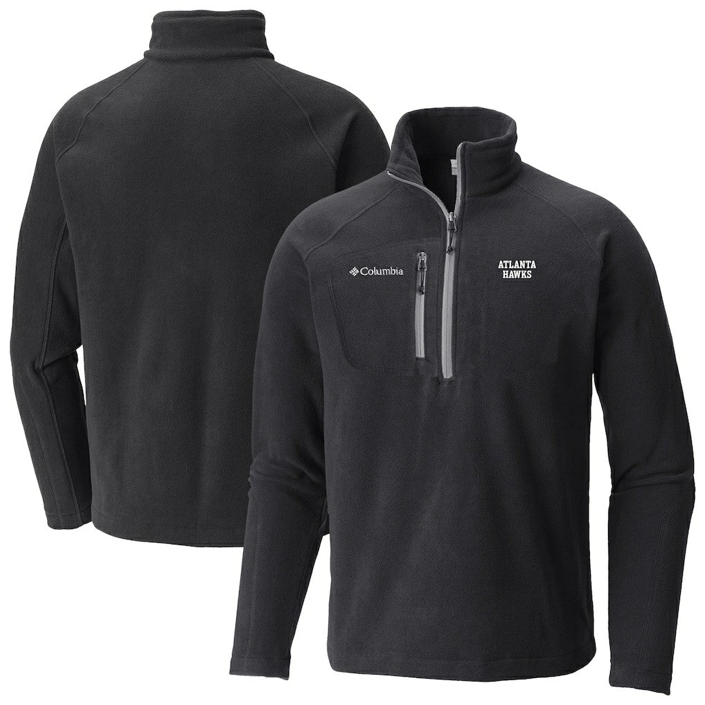 Columbia Atlanta Hawks Fast Trek III Half-Zip Fleece Pullover Black
