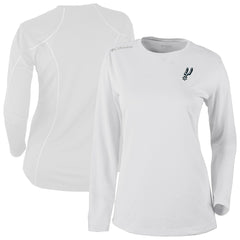 Columbia San Antonio Spurs Women's Omni-Wick Shotgun Pullover Top White