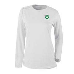 Columbia Boston Celtics Women's Omni-Wick Shotgun Pullover Top White