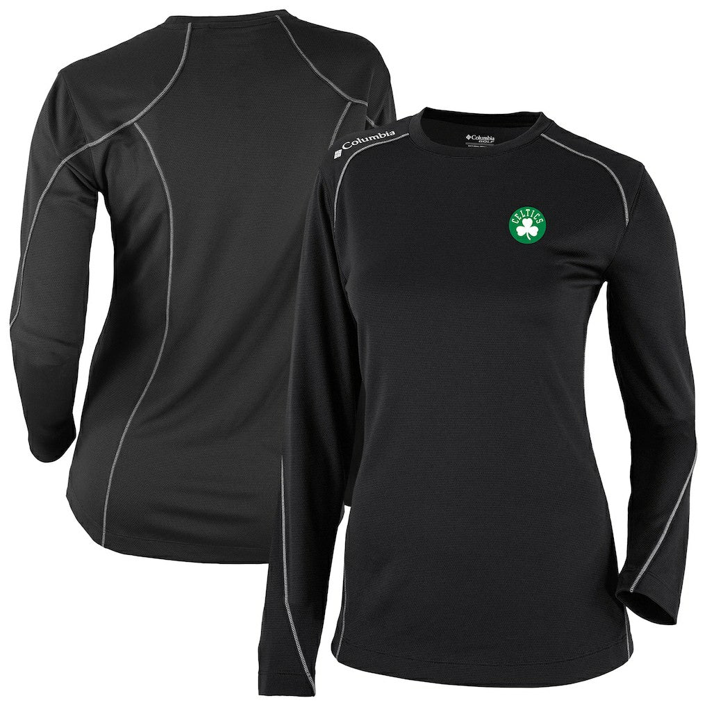 Columbia Boston Celtics Women's Omni-Wick Shotgun Pullover Top Black