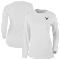 Columbia Charlotte Hornets Women's Omni-Wick Shotgun Pullover Top White