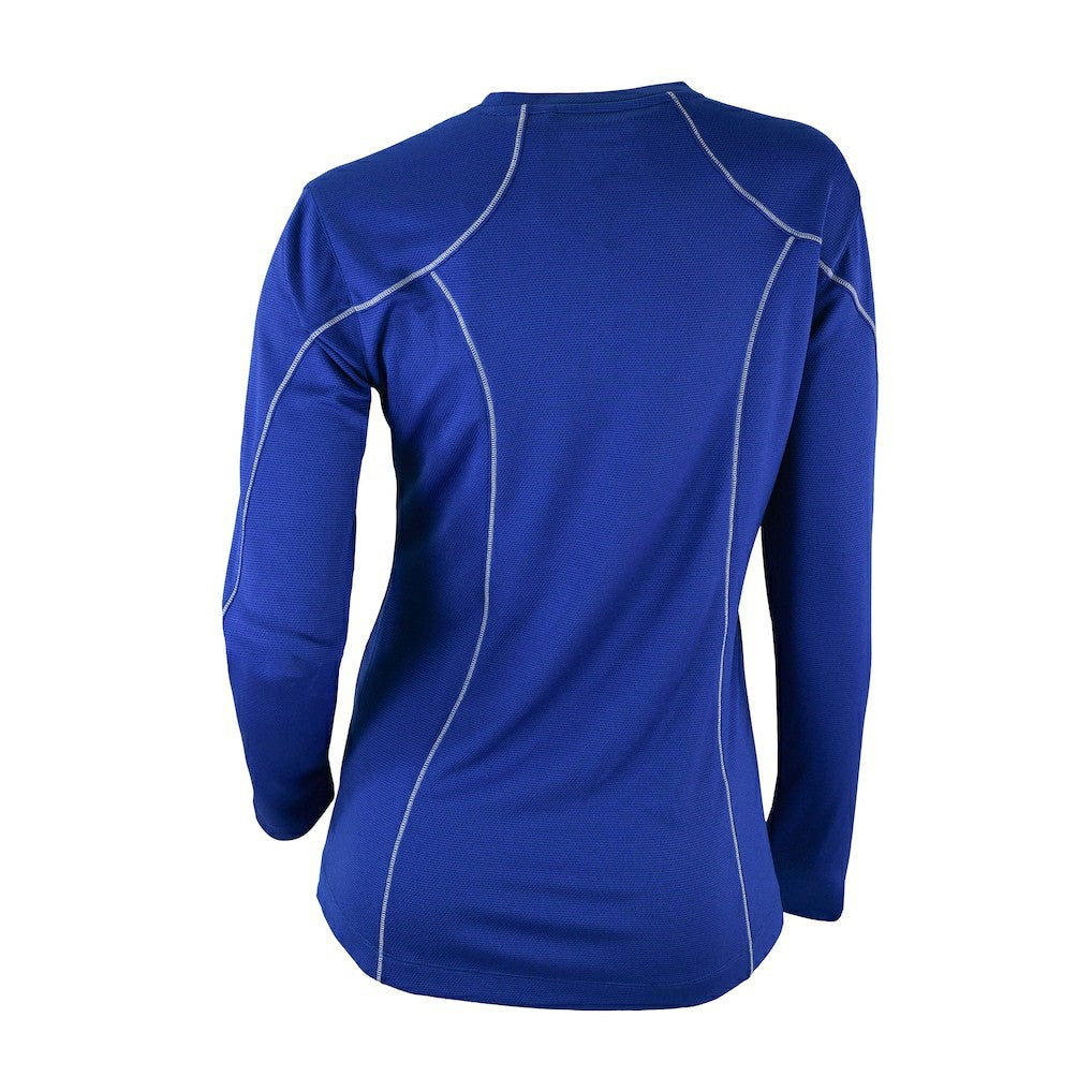 Columbia Detroit Pistons Women's Omni-Wick Shotgun Pullover Top Blue