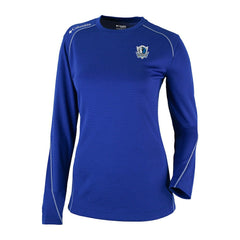Columbia Dallas Mavericks Women's Omni-Wick Shotgun Pullover Top Blue