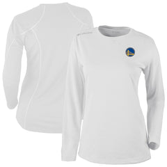 Columbia Golden State Warriors Women's Omni-Wick Shotgun Pullover Top White
