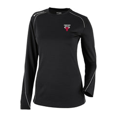 Columbia Chicago Bulls Women's Omni-Wick Shotgun Pullover Top Black